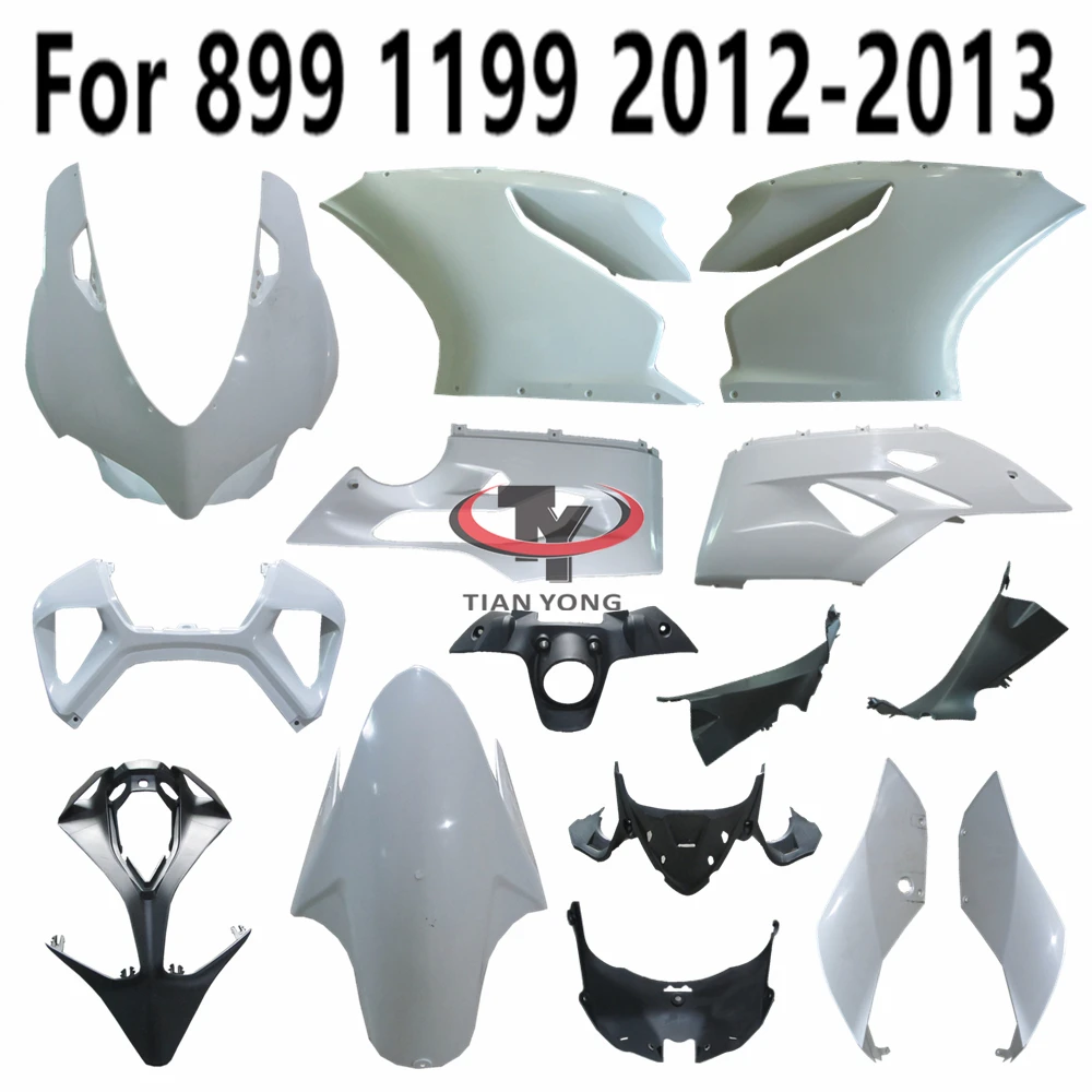 Неокрашенный мотоцикл для Ducati 899 1199 2012-2012, обтекатель кузова, аксессуары, комплект компонентов левый и правый
Неокрашенный мотоцикл для Ducati 899 1199 2012-2012, обтекатель кузова, аксессуары, комплект компонентов левый и правый