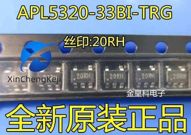 20 шт. оригинальный новый источник питания IC LDO трубка стабилизации напряжения APL5320-33BI-TRG шелкография: 20RH SOT23-5
20 шт. оригинальный новый источник питания IC LDO трубка стабилизации напряжения APL5320-33BI-TRG шелкография: 20RH SOT23-5