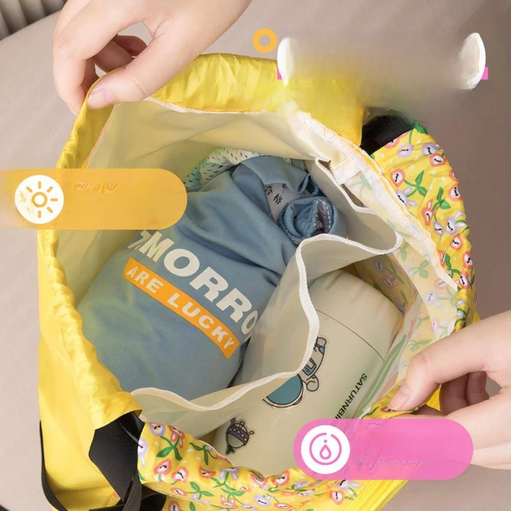 Portable Swimming Bag Beach Fitness Wash Bag Dry Wet Separate Storage Bag Bathing Accessories Polyester Material Durable
Portable Swimming Bag Beach Fitness Wash Bag Dry Wet Separate Storage Bag Bathing Accessories Polyester Material Durable