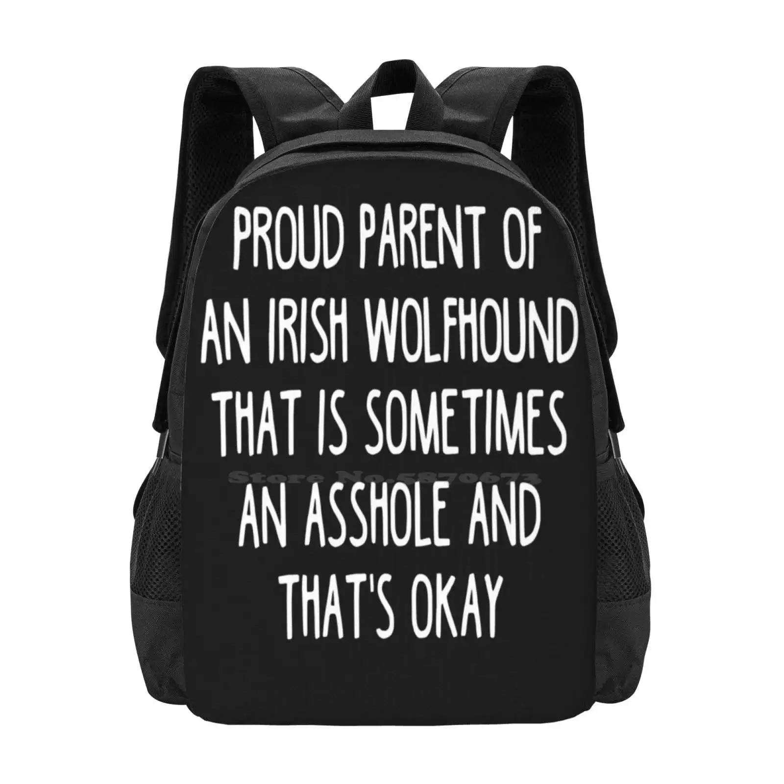 Ирландский волкодав для родителей - Irish Wolfhound Lover Лидер продаж, школьный рюкзак, модные сумки, потрясающий ирландский волчок, крутой ирландский
Ирландский волкодав для родителей - Irish Wolfhound Lover Лидер продаж, школьный рюкзак, модные сумки, потрясающий ирландский волчок, крутой ирландский