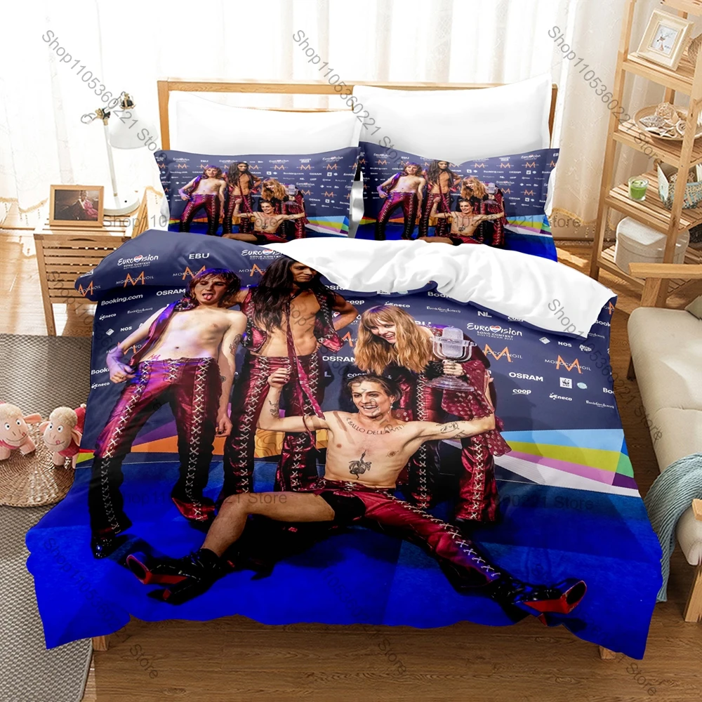 Personality FUNNY Little FEARS Theme Bedding Set Damiano David New Duvet Cover Pillowcases Fashion Bedroom Decor Bed Set For Fan
Personality FUNNY Little FEARS Theme Bedding Set Damiano David New Duvet Cover Pillowcases Fashion Bedroom Decor Bed Set For Fan