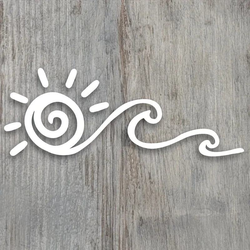 1pc Ocean Sun Wave Waterproof Vinyl Stickers Set for Vehicle Exterior Decor
1pc Ocean Sun Wave Waterproof Vinyl Stickers Set for Vehicle Exterior Decor