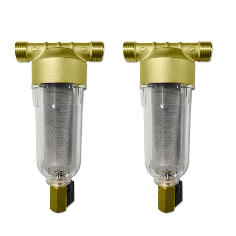 A10G-2X Spin Down Sediment Filter Reusable Whole House Sediment Water Pre Filter 40-60 Micrometre Whole House Water Filter
A10G-2X Spin Down Sediment Filter Reusable Whole House Sediment Water Pre Filter 40-60 Micrometre Whole House Water Filter