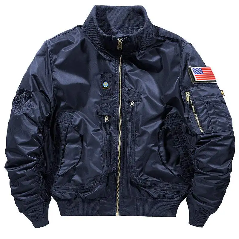 Men's Baseball Style Casual Jacket Spring Autumn New Pilot Top Trendy Workwear Loose Fit Thin Sleeve Sport Scene
Men's Baseball Style Casual Jacket Spring Autumn New Pilot Top Trendy Workwear Loose Fit Thin Sleeve Sport Scene