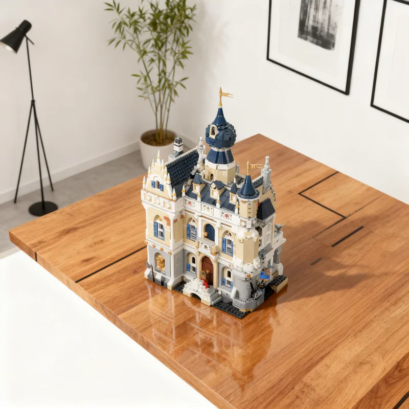 3506 деталей MOC: Средневековая городская ратуша, модульная модель уличной сцены, конструктор, игрушка, подарок, креативный коллекционный предмет для демонстрации, премиум-класс
3506 деталей MOC: Средневековая городская ратуша, модульная модель уличной сцены, конструктор, игрушка, подарок, креативный коллекционный предмет для демонстрации, премиум-класс