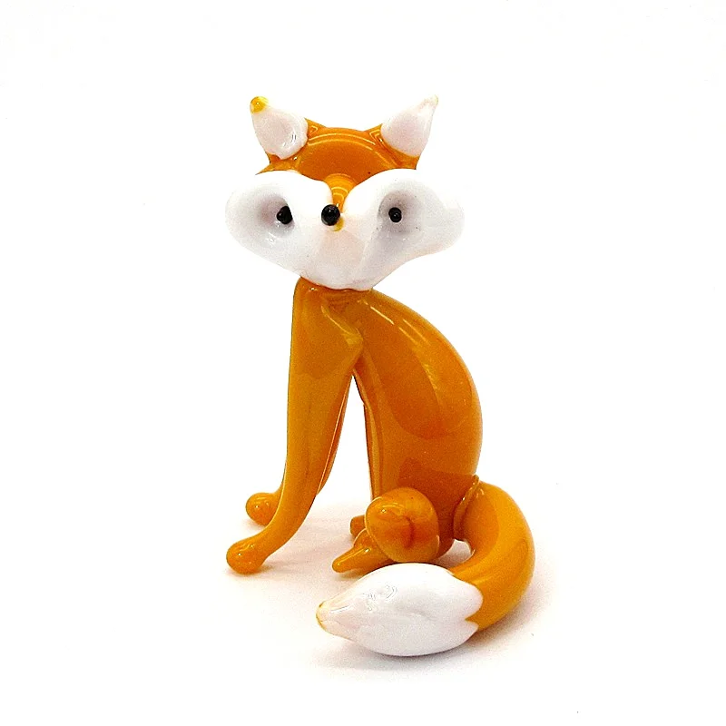 Different Colors Murano Glass Fox Miniature Figurine Cute Animals Ornaments Holiday Gifts For Kids Home Kawaii Decor Accessories
Different Colors Murano Glass Fox Miniature Figurine Cute Animals Ornaments Holiday Gifts For Kids Home Kawaii Decor Accessories