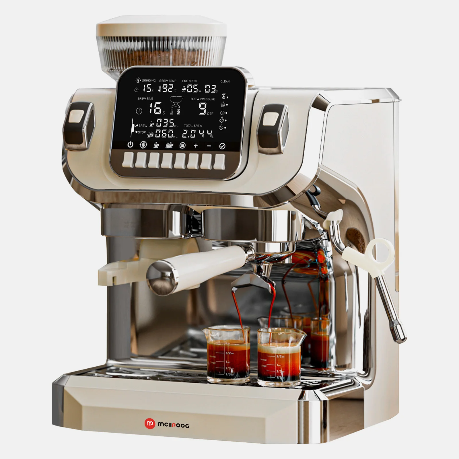 WS520 Bean to Cup Professional Automatic Coffee Maker Manual Espresso Machine With Grinder
WS520 Bean to Cup Professional Automatic Coffee Maker Manual Espresso Machine With Grinder