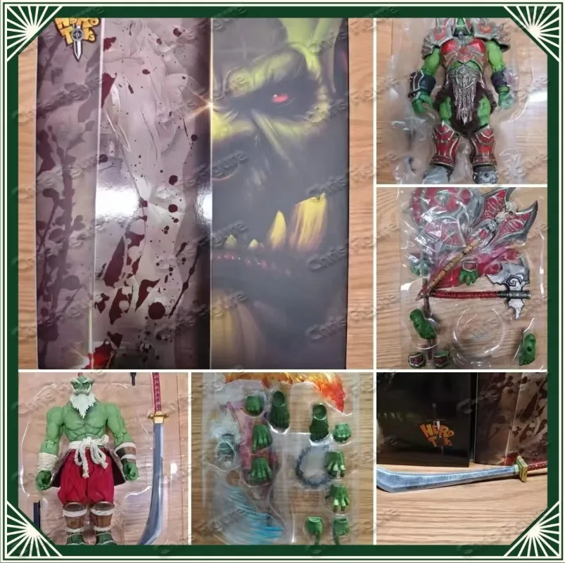 In Stock Hero Toys 1/12 Scale Collectible Figure World of Warcraft Orc Strong Warrior Elite Kor'kron Doll Full Set 7-inch Figure
In Stock Hero Toys 1/12 Scale Collectible Figure World of Warcraft Orc Strong Warrior Elite Kor'kron Doll Full Set 7-inch Figure