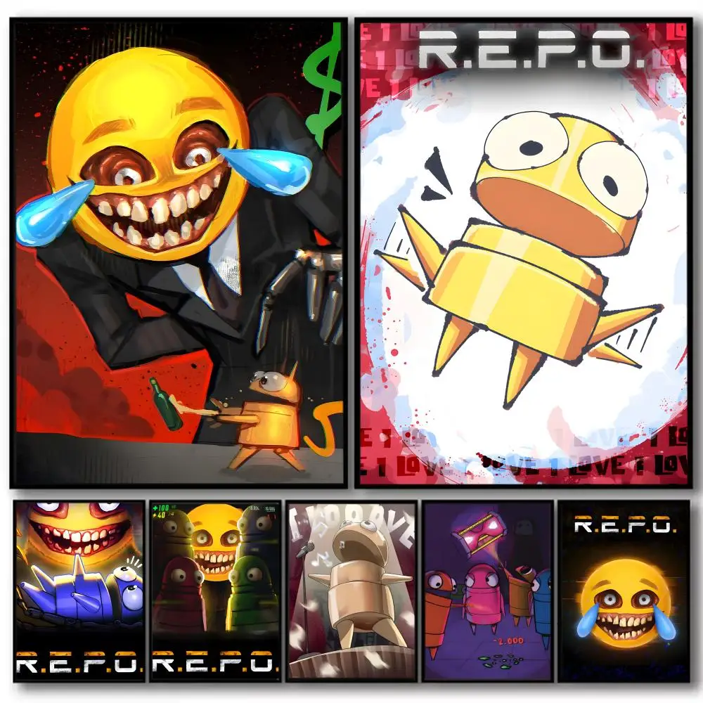 Video Game R-R.E.P.O Poster Modern And Elegant Wall Stickers For Home Decor Living Room Dormitory Wall Art
Video Game R-R.E.P.O Poster Modern And Elegant Wall Stickers For Home Decor Living Room Dormitory Wall Art