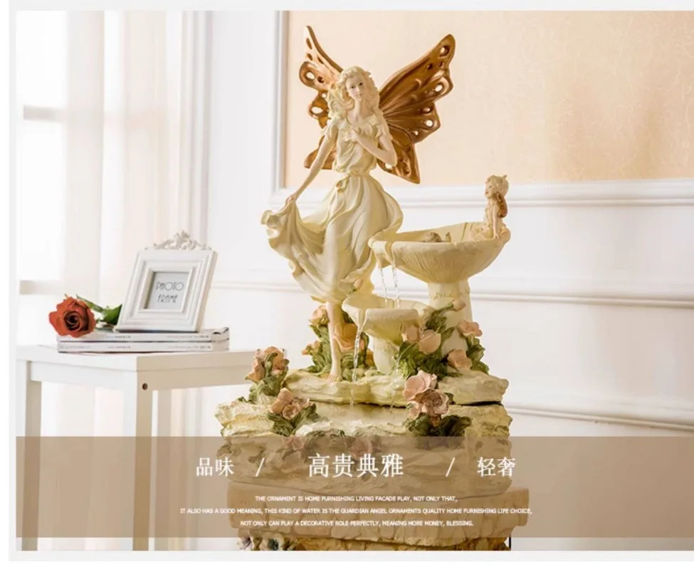Flowing water fountain European ornament living room floor-to-ceiling large home decoration
Flowing water fountain European ornament living room floor-to-ceiling large home decoration