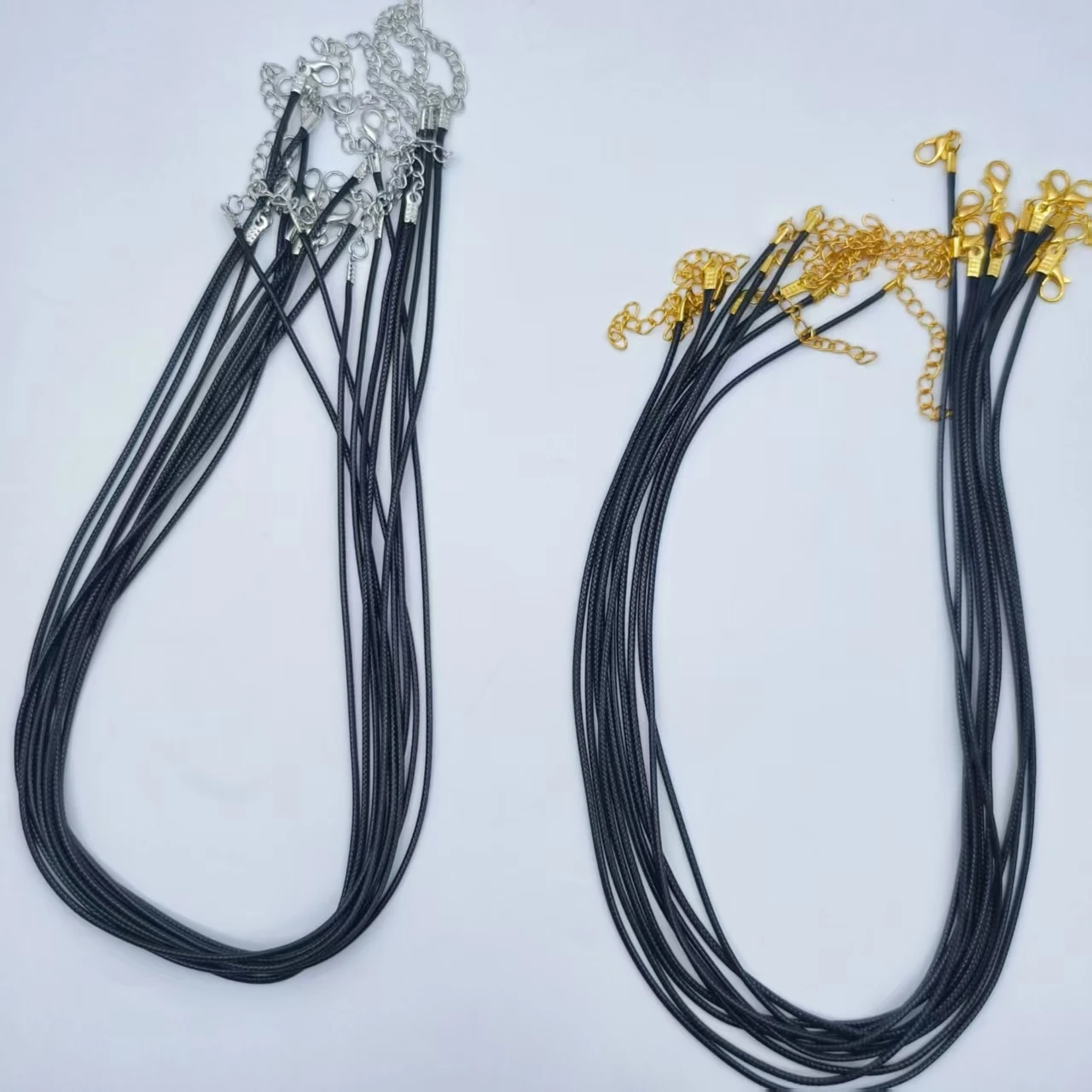 10pcs Black Color PU Leather Cord Wax Rope Chain Necklace 45cm+5cm Chain DIY Jewelry Pendant Accessories Charms And Components
10pcs Black Color PU Leather Cord Wax Rope Chain Necklace 45cm+5cm Chain DIY Jewelry Pendant Accessories Charms And Components