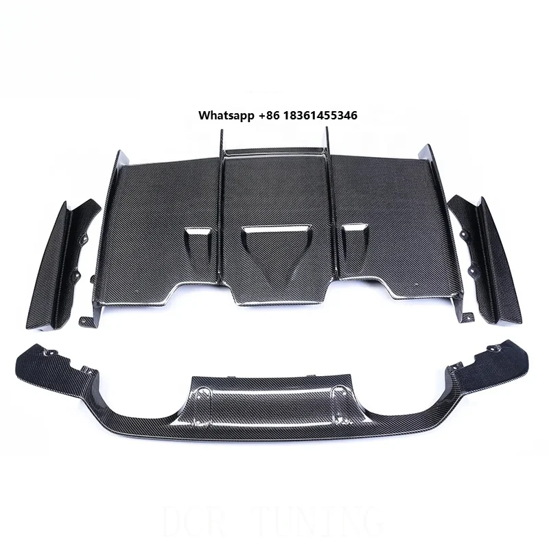 For F80 M3 F82 F83 M4 2014+ High Quality Real Carbon Fiber Rear Bumper Diffuser Lip Spoiler Body Kit
For F80 M3 F82 F83 M4 2014+ High Quality Real Carbon Fiber Rear Bumper Diffuser Lip Spoiler Body Kit