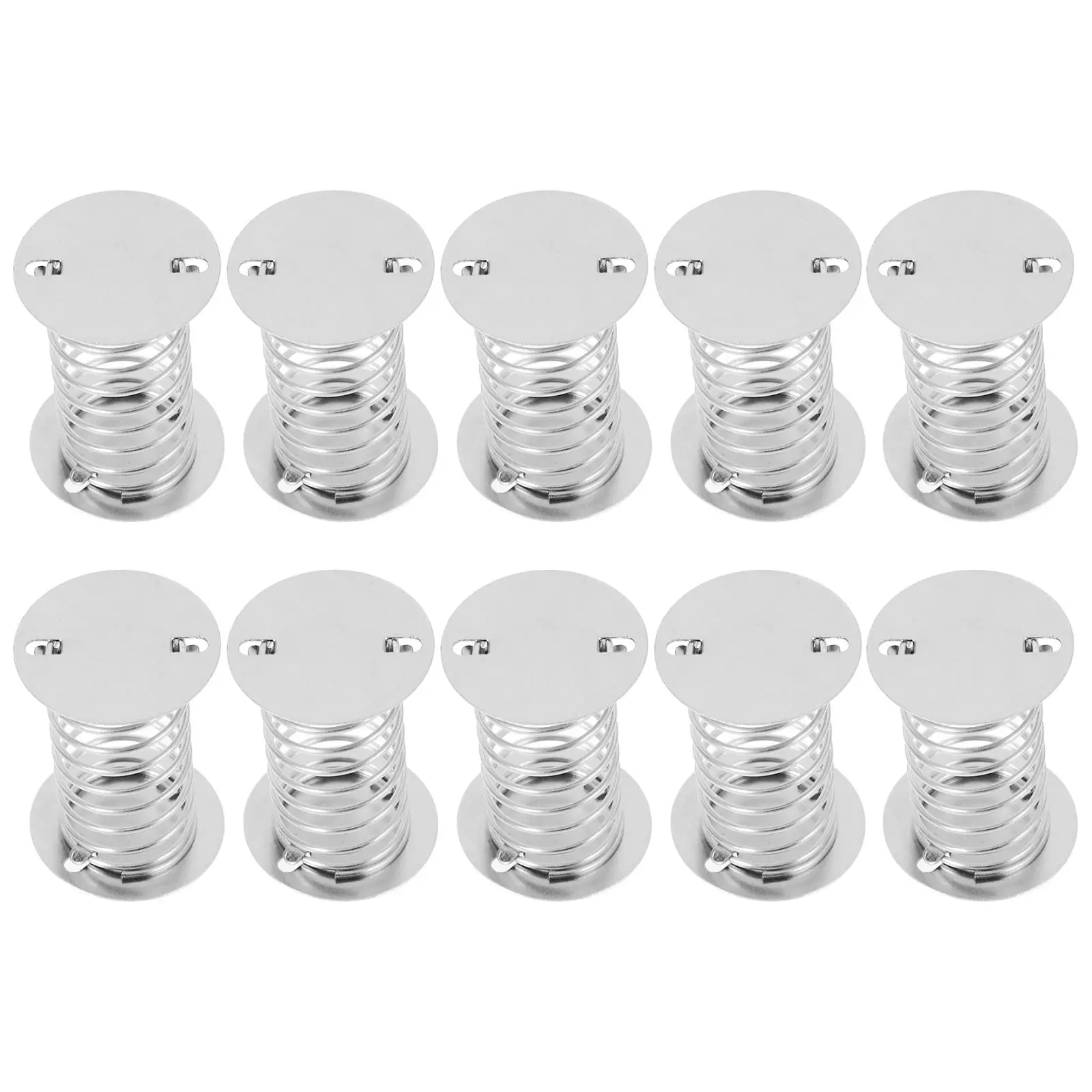 10 Pcs Spring Base Shaking Head Doll Toy Replacement Car Dashboard Accessories Lightweight Portable DIY Springs
10 Pcs Spring Base Shaking Head Doll Toy Replacement Car Dashboard Accessories Lightweight Portable DIY Springs