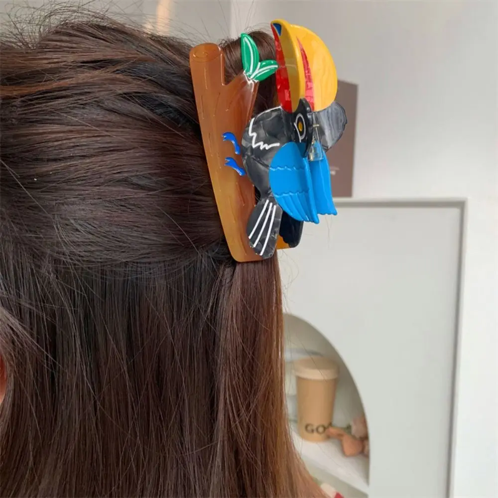 Sweet Cartoon Acetate Hair Claw Creative Headwear Animal Hair Clip Hair Accessories Woodpecker Bird Shark Clip Female
Sweet Cartoon Acetate Hair Claw Creative Headwear Animal Hair Clip Hair Accessories Woodpecker Bird Shark Clip Female