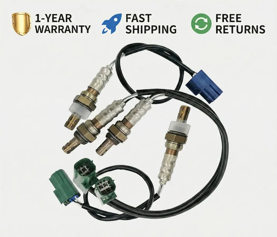 Front Rear O2 Oxygen Sensor 4Pcs Set For Nissan 350Z 03-04 Infiniti G35 FX35 2003 3.5L V6 Upstream Downstream 12V
Front Rear O2 Oxygen Sensor 4Pcs Set For Nissan 350Z 03-04 Infiniti G35 FX35 2003 3.5L V6 Upstream Downstream 12V