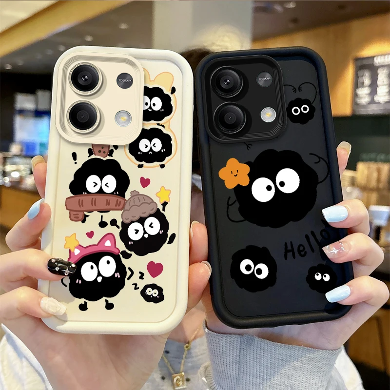 Cute Small Coal Ball Cartoon Phone Case for Redmi Note 13 12 Pro Plus 5G Note 13 12 11 10 9 Pro 12C 10C 9C A2 A1 Dustproof Cover
Cute Small Coal Ball Cartoon Phone Case for Redmi Note 13 12 Pro Plus 5G Note 13 12 11 10 9 Pro 12C 10C 9C A2 A1 Dustproof Cover