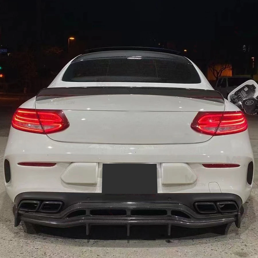 Carbon Fiber Rear Diffuser Bumper Lip Splitters for 2015-2018 Benz C Class W205 C63 Coupe 2 Doors Rear Diffuser Winglets
Carbon Fiber Rear Diffuser Bumper Lip Splitters for 2015-2018 Benz C Class W205 C63 Coupe 2 Doors Rear Diffuser Winglets