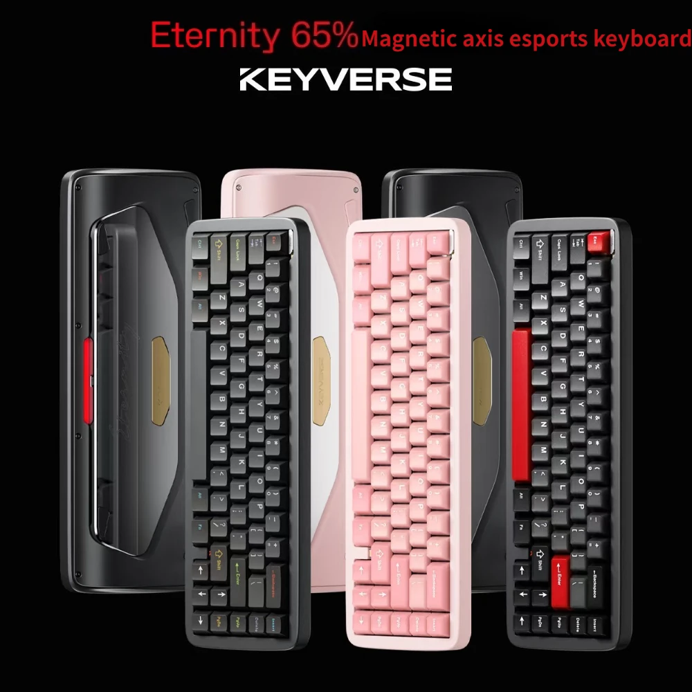 Keyverse Eternity65 Клавиатура с магнитным переключателем Проводная гарячая замена ПРОКЛАДКА 8 кГц 0,08 мс RT0,001 мм Специальная алюминиевая механическая клавиатура
Keyverse Eternity65 Клавиатура с магнитным переключателем Проводная гарячая замена ПРОКЛАДКА 8 кГц 0,08 мс RT0,001 мм Специальная алюминиевая механическая клавиатура