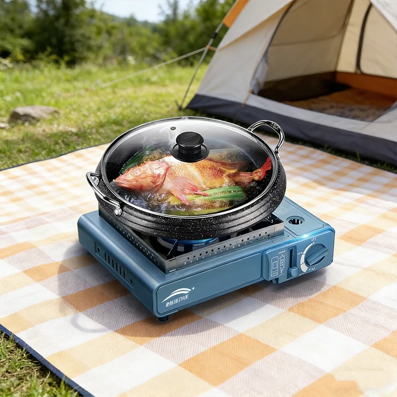 1set Blue Outdoor Gas Stove Wind Screen Stainless Steel Stove With Camping Stove For Outdoor Cooking Adjustable Burner
1set Blue Outdoor Gas Stove Wind Screen Stainless Steel Stove With Camping Stove For Outdoor Cooking Adjustable Burner