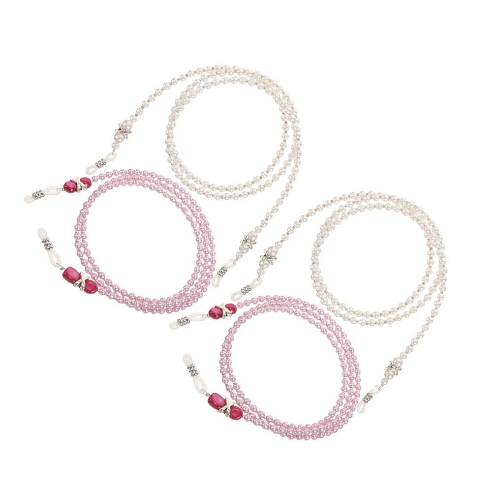 4Pcs FauxPearl GlassesChain LightweightEyeglassStrap TravelEssential BeadedSunglassesChain NecklaceForWomen StylishLanyard
4Pcs FauxPearl GlassesChain LightweightEyeglassStrap TravelEssential BeadedSunglassesChain NecklaceForWomen StylishLanyard