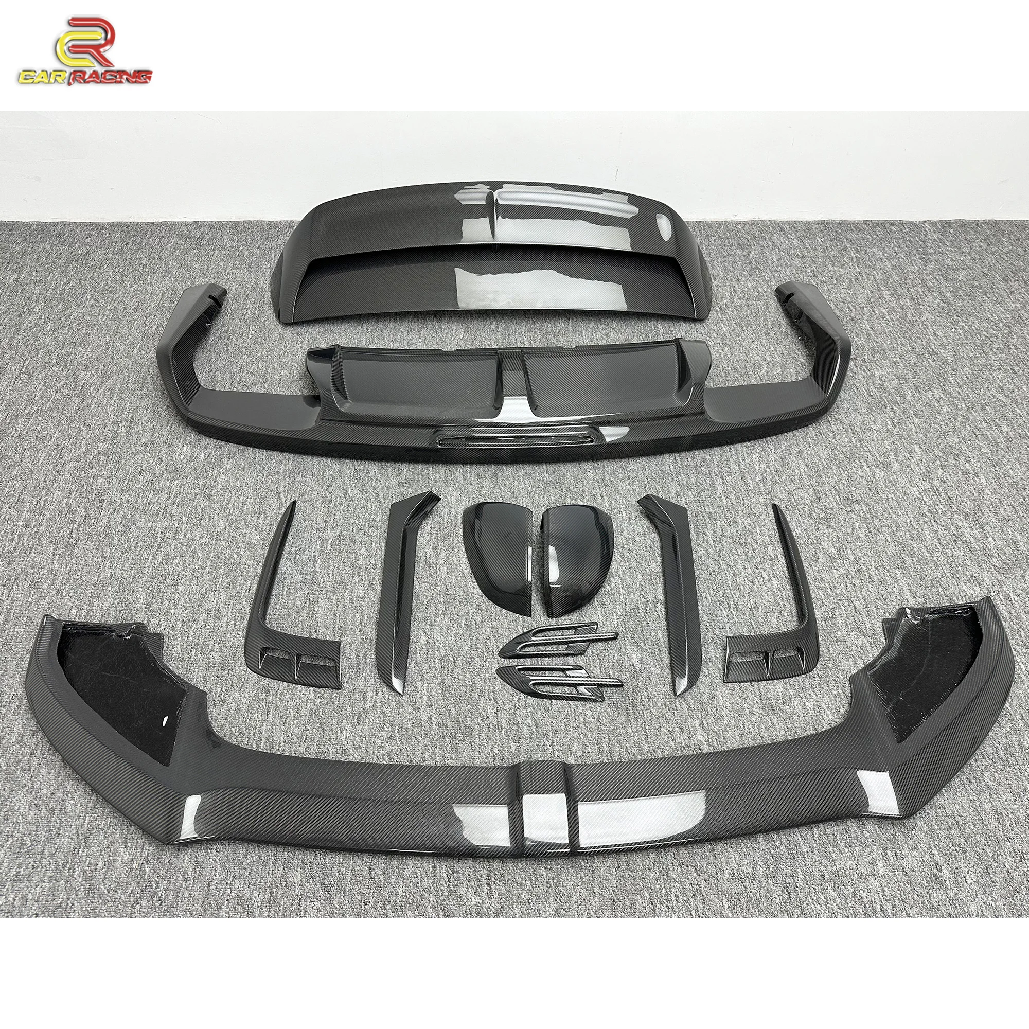 W12 Style Wet Carbon Fiber Small Body Kits for Bentley Bentayga 2016-2018 Carbon Front Diffuser Lip Rear Spoiler Wing Car Parts
W12 Style Wet Carbon Fiber Small Body Kits for Bentley Bentayga 2016-2018 Carbon Front Diffuser Lip Rear Spoiler Wing Car Parts