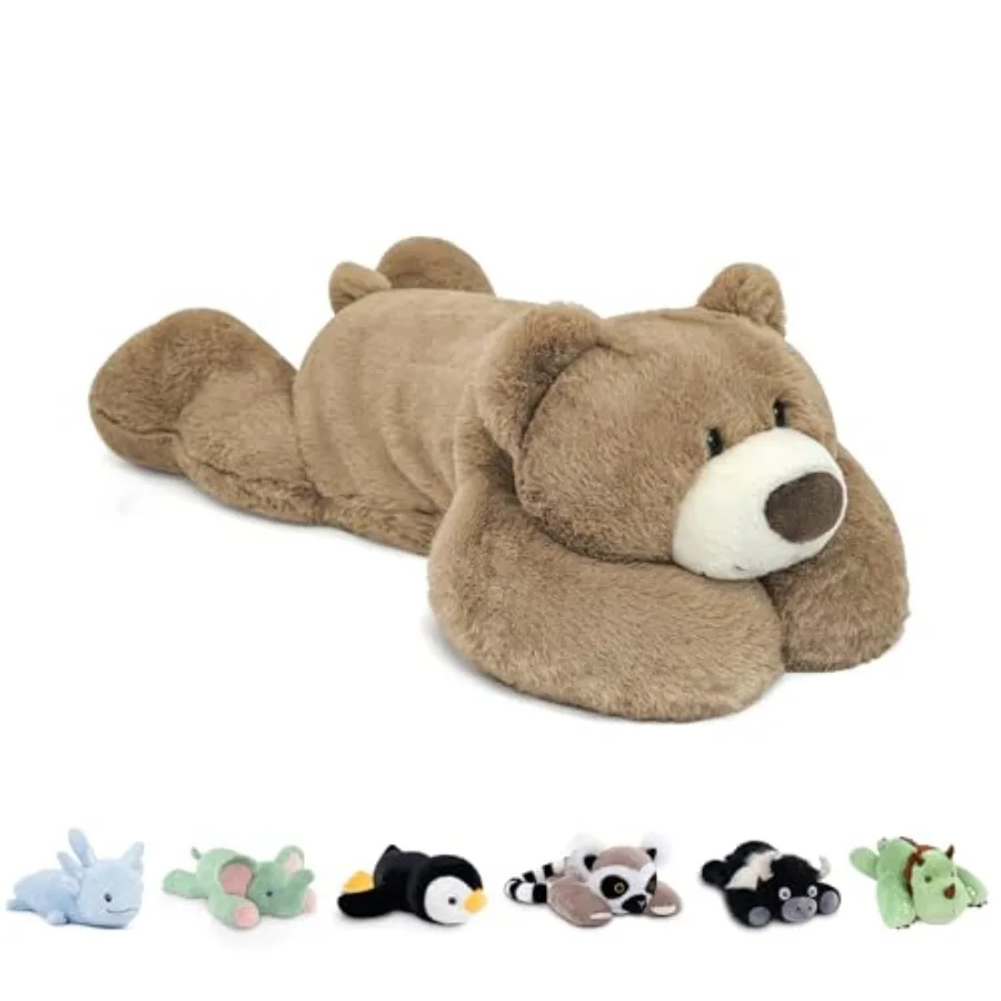 24 5 Pound Weighted Brown Teddy Bear Stuffed Animal for Adults Large Plush Body Pillow with Soft Fur Cute Holiday Christmas Bir
24 5 Pound Weighted Brown Teddy Bear Stuffed Animal for Adults Large Plush Body Pillow with Soft Fur Cute Holiday Christmas Bir