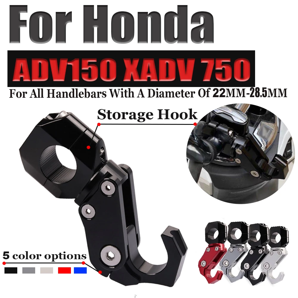 For Honda ADV150 ADV 150 All Year Motorcycle Helmet Accessories Carry Luggage Bag Hanger Storage Bag Holder Helmet Hook Helmet
For Honda ADV150 ADV 150 All Year Motorcycle Helmet Accessories Carry Luggage Bag Hanger Storage Bag Holder Helmet Hook Helmet