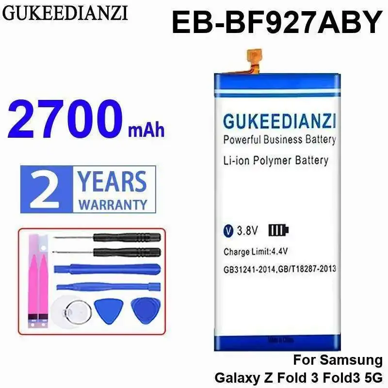 EB-BF927ABY For Samsung Galaxy Z Fold 3 Fold3 5G Stable 2700Mah Mobile Phone Battery Premium Replacement
EB-BF927ABY For Samsung Galaxy Z Fold 3 Fold3 5G Stable 2700Mah Mobile Phone Battery Premium Replacement