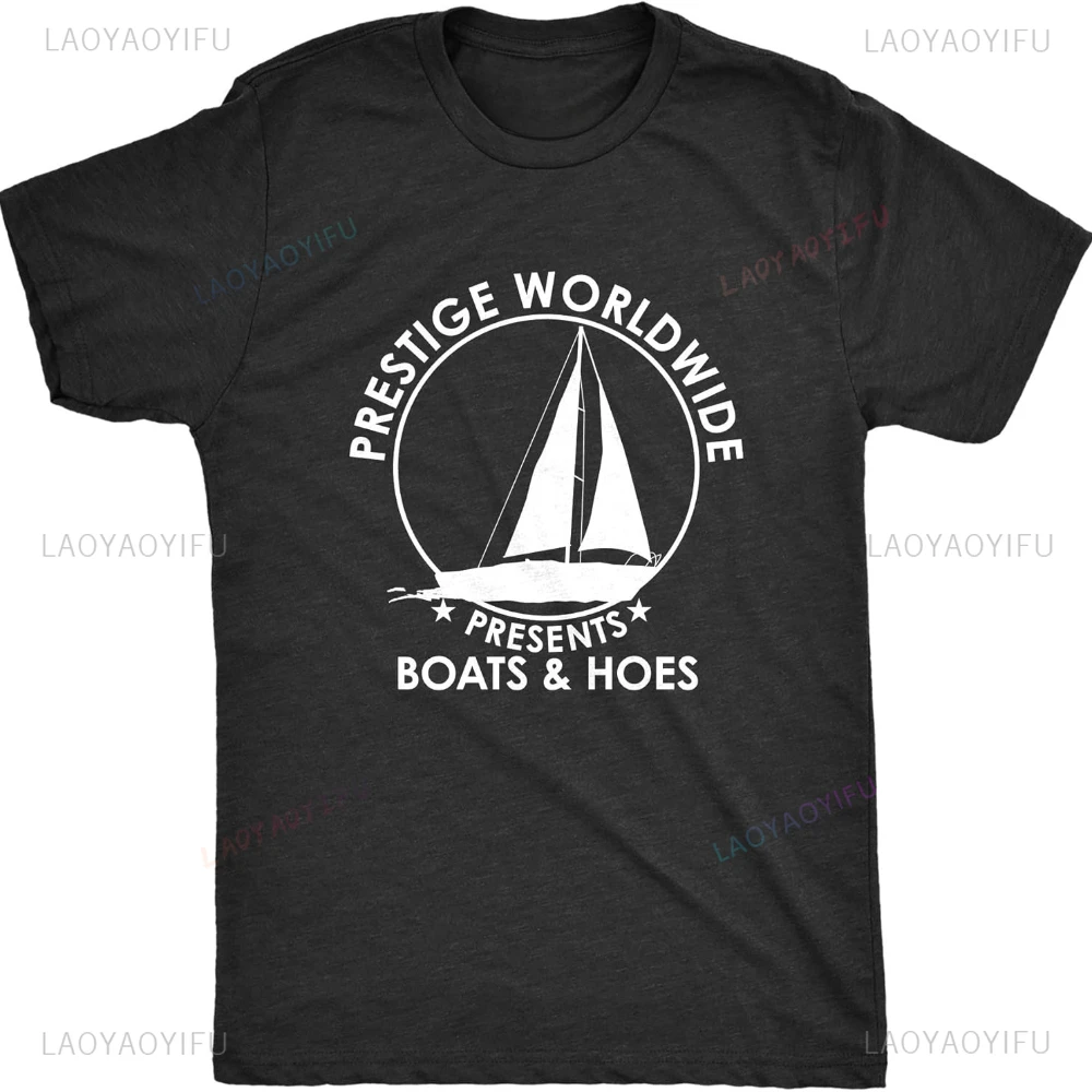 New Arrival Prestige Worldwide Boats and Hoes Cotton Tees Fashion Casual Streetwear Hip-hop Hipster Loose O-neck Hot Sale Tshirt
New Arrival Prestige Worldwide Boats and Hoes Cotton Tees Fashion Casual Streetwear Hip-hop Hipster Loose O-neck Hot Sale Tshirt