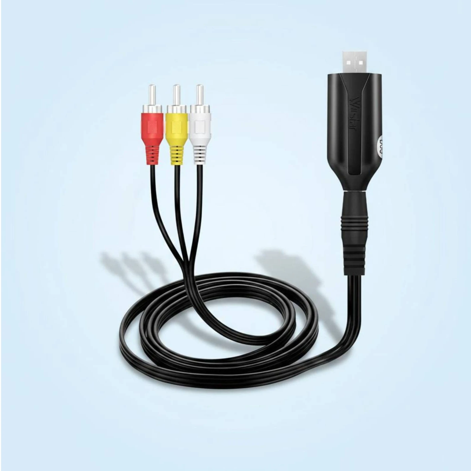 USB 2.0 Visual Recording Adapter Plug and Play VHS to USB Converter VHS to DVD Converter Wide Compatibility Computer Accessory
USB 2.0 Visual Recording Adapter Plug and Play VHS to USB Converter VHS to DVD Converter Wide Compatibility Computer Accessory