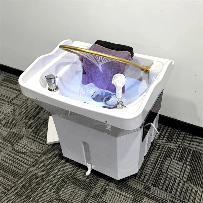 Portable Shampoo Bowl Head Spa Water Circulation Shampoo Basin with 60L Water Tank Mobile Salon Water Tank Tray
Portable Shampoo Bowl Head Spa Water Circulation Shampoo Basin with 60L Water Tank Mobile Salon Water Tank Tray