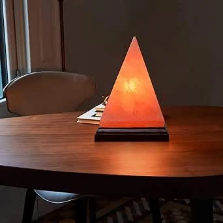 HL Himalayan Pink Salt Lamp Pyramid Shape with Dimmer Switch and 2 Bulbs 15W Handcrafted Natural Crystal Rock Lamp for Home and
HL Himalayan Pink Salt Lamp Pyramid Shape with Dimmer Switch and 2 Bulbs 15W Handcrafted Natural Crystal Rock Lamp for Home and