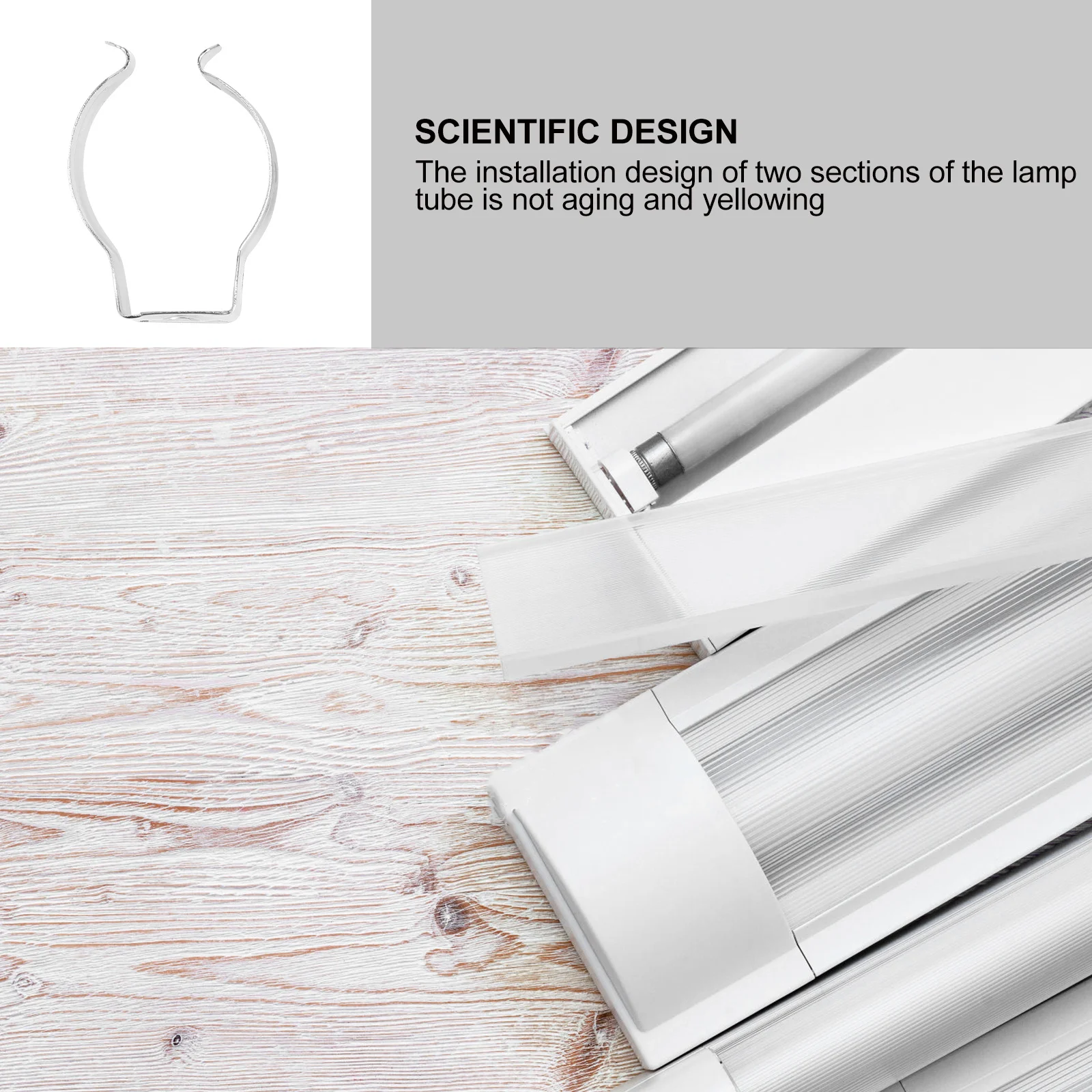 100Pcs Manganese Steel U Clips Holder Durable Lightweight Easy Install Tube Light Support U Clips Holder Bracket
100Pcs Manganese Steel U Clips Holder Durable Lightweight Easy Install Tube Light Support U Clips Holder Bracket