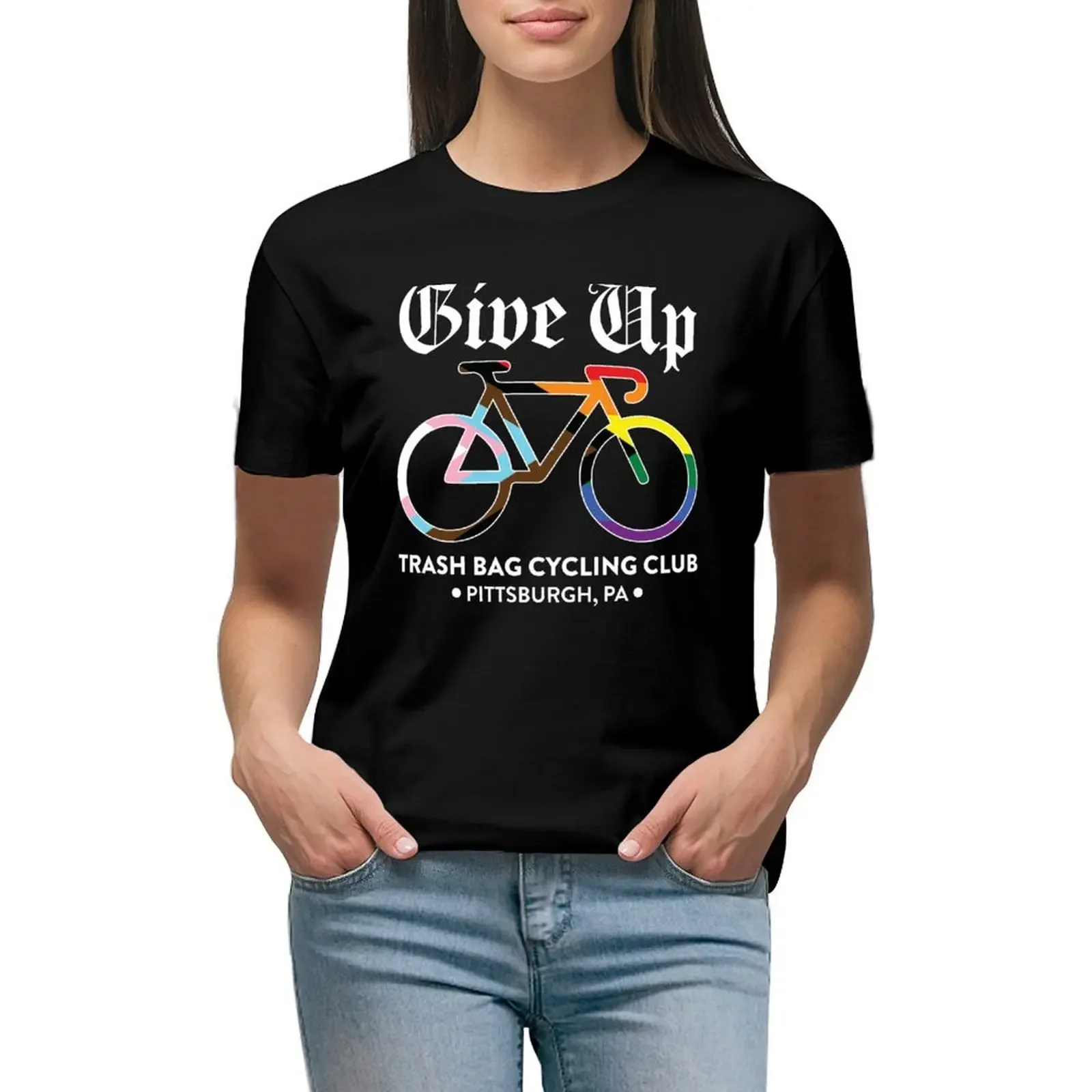 GIVE UP PRIDE 1 T-Shirt summer tops hippie clothes korean fashion Female clothing spring clothes Women 2024
GIVE UP PRIDE 1 T-Shirt summer tops hippie clothes korean fashion Female clothing spring clothes Women 2024