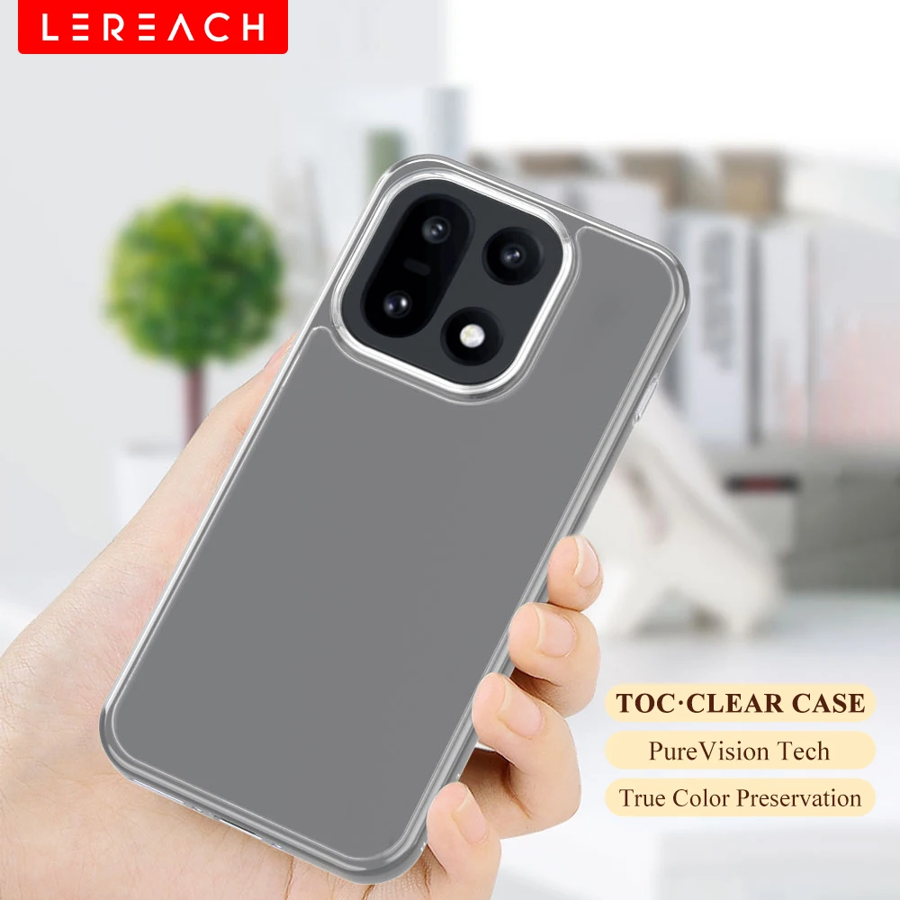 Lereach Crystal Clear Phone Case for OnePlus 15/15R/Ace 6/Ace 6T - Ultra-Thin Shockproof | Anti-Scratch
Lereach Crystal Clear Phone Case for OnePlus 15/15R/Ace 6/Ace 6T - Ultra-Thin Shockproof | Anti-Scratch