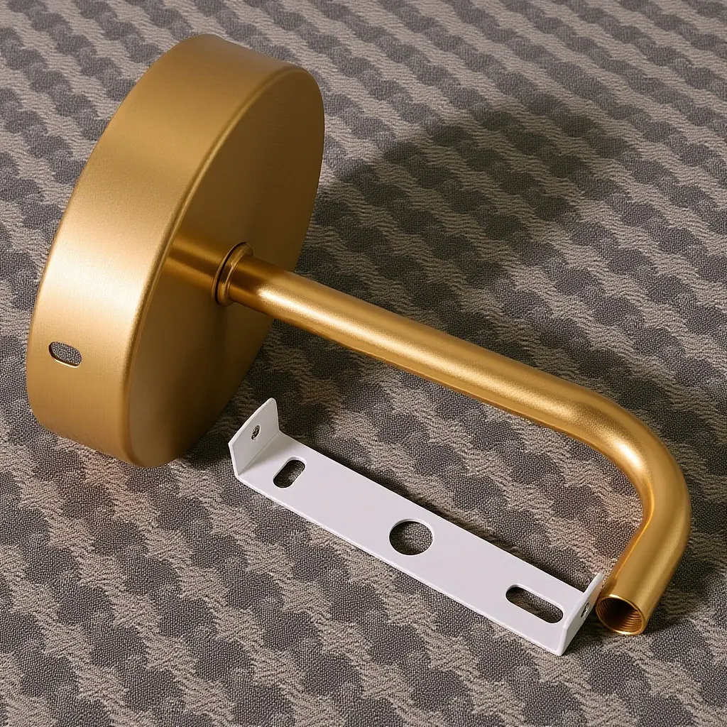 Комплект из 1 шт.: Настенный держатель-основание для светильника из цельного металла, сменный, для спальни, гостиной, для самостоятельной установки на стену
Комплект из 1 шт.: Настенный держатель-основание для светильника из цельного металла, сменный, для спальни, гостиной, для самостоятельной установки на стену