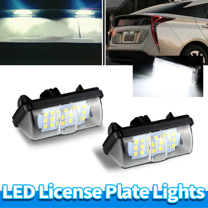 2PCS LED License Plate Lights for Toyota RAV4 Prius Alphard Lexus UX-6500K White Canbus Error Free OEM 81270-33110 License lamp
2PCS LED License Plate Lights for Toyota RAV4 Prius Alphard Lexus UX-6500K White Canbus Error Free OEM 81270-33110 License lamp