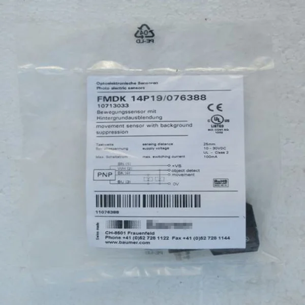 1pcs New in Box Fmdk14p19076388 Photoelectric Brand New Original Spot Plc
1pcs New in Box Fmdk14p19076388 Photoelectric Brand New Original Spot Plc