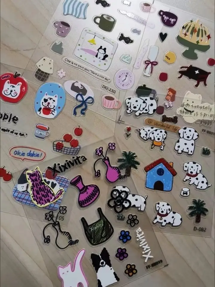 Cute INS 3D Jelly Stickers Aesthetic Decorative Stickers for Laptop Phone DIY Scrapbook 9*7CM
Cute INS 3D Jelly Stickers Aesthetic Decorative Stickers for Laptop Phone DIY Scrapbook 9*7CM