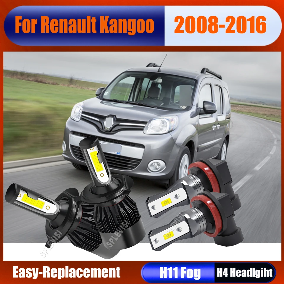 LED Headlight Foglight - High-Output Brighter Road Illumination For Renault Kangoo 2008 2009 2010 2011 2012 2013 2014 2015 2016
LED Headlight Foglight - High-Output Brighter Road Illumination For Renault Kangoo 2008 2009 2010 2011 2012 2013 2014 2015 2016