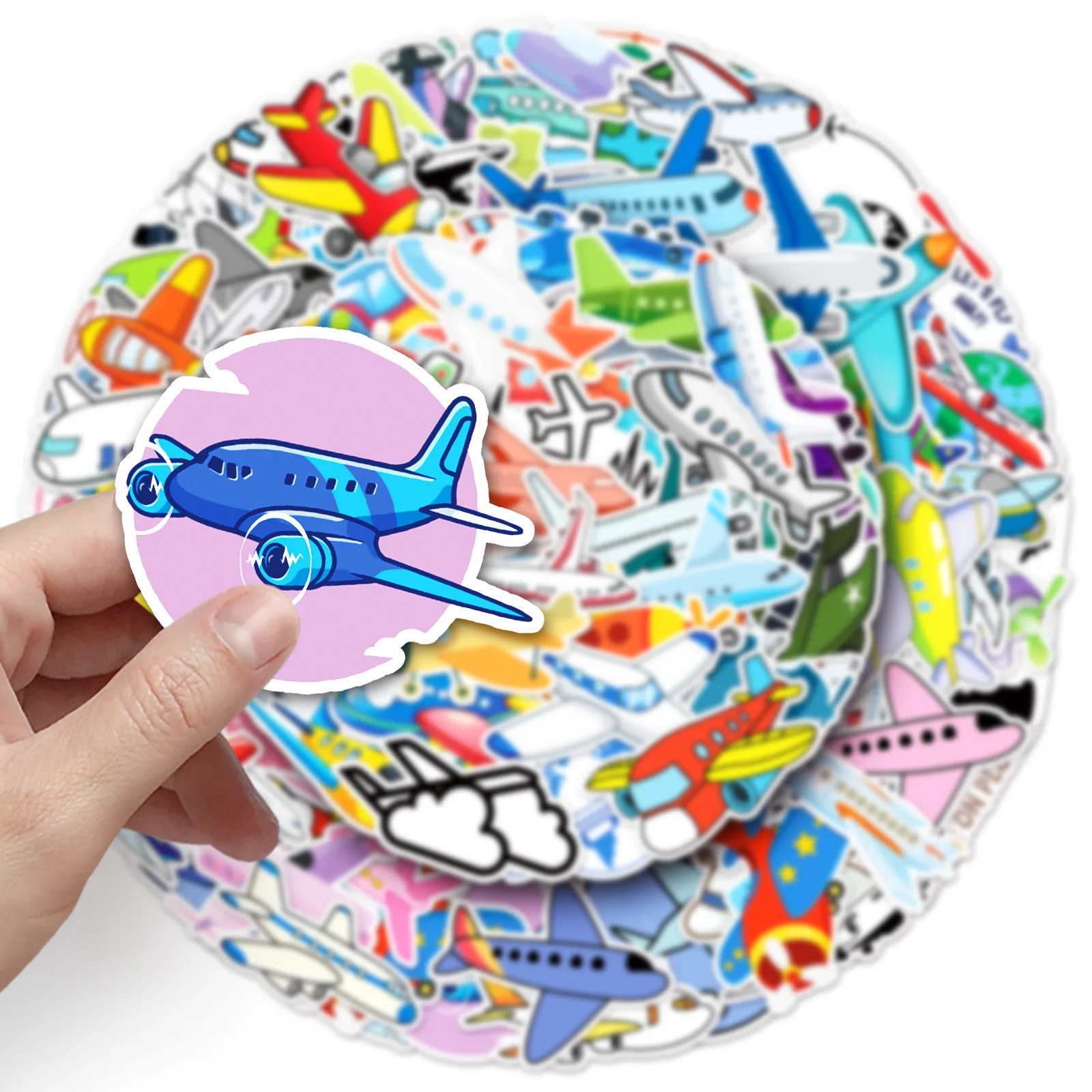 10/50/101PCS Airplane Graffiti Stickers Kids Toys Cartoon DIY Decoration Flying Transportation Decals Laptop Guitar Car Bike Toy
10/50/101PCS Airplane Graffiti Stickers Kids Toys Cartoon DIY Decoration Flying Transportation Decals Laptop Guitar Car Bike Toy