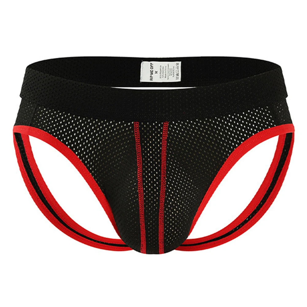 Men's Backless Mesh Thong Underwear with Open Butt and Bulge Pouch Design Breathable and Stretchy Erotic Briefs
Men's Backless Mesh Thong Underwear with Open Butt and Bulge Pouch Design Breathable and Stretchy Erotic Briefs