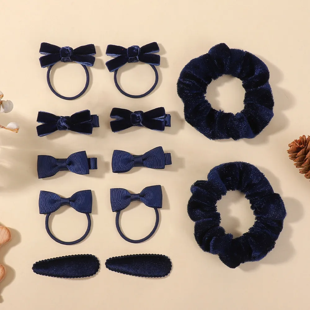 12pcs Girls Hair Accessories Set Colorful Bowknot Elastic Rubber Bands Ponytail Holders for Children Hair Ties New Year Gift
12pcs Girls Hair Accessories Set Colorful Bowknot Elastic Rubber Bands Ponytail Holders for Children Hair Ties New Year Gift