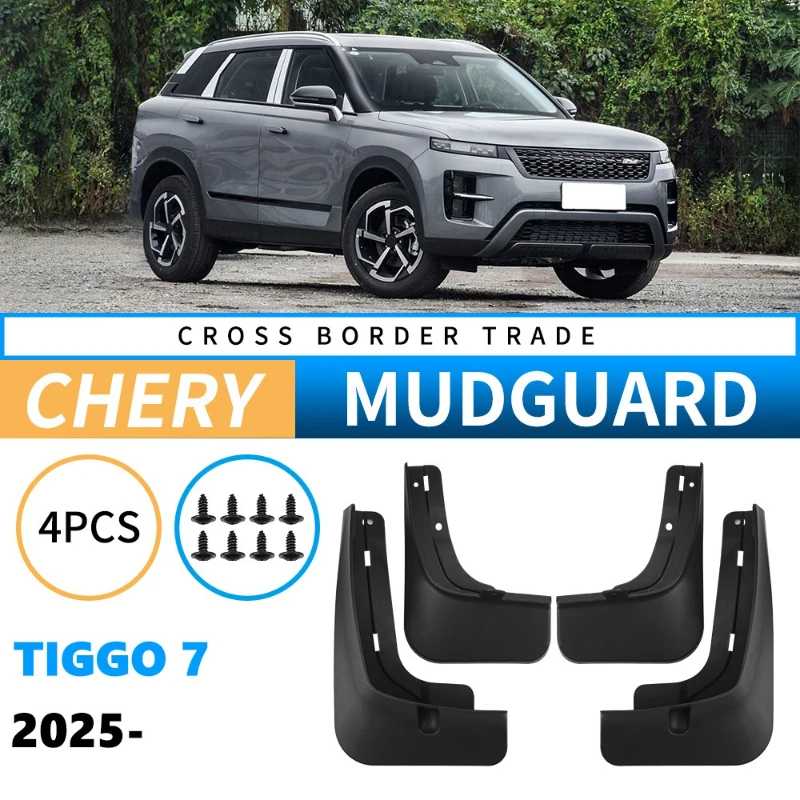 Mud Flaps For Chery Tiggo 7 CDM High Energy Edition 2025 All-Weather Splash Guards Easy Installation Front Rear Replacement Par
Mud Flaps For Chery Tiggo 7 CDM High Energy Edition 2025 All-Weather Splash Guards Easy Installation Front Rear Replacement Par