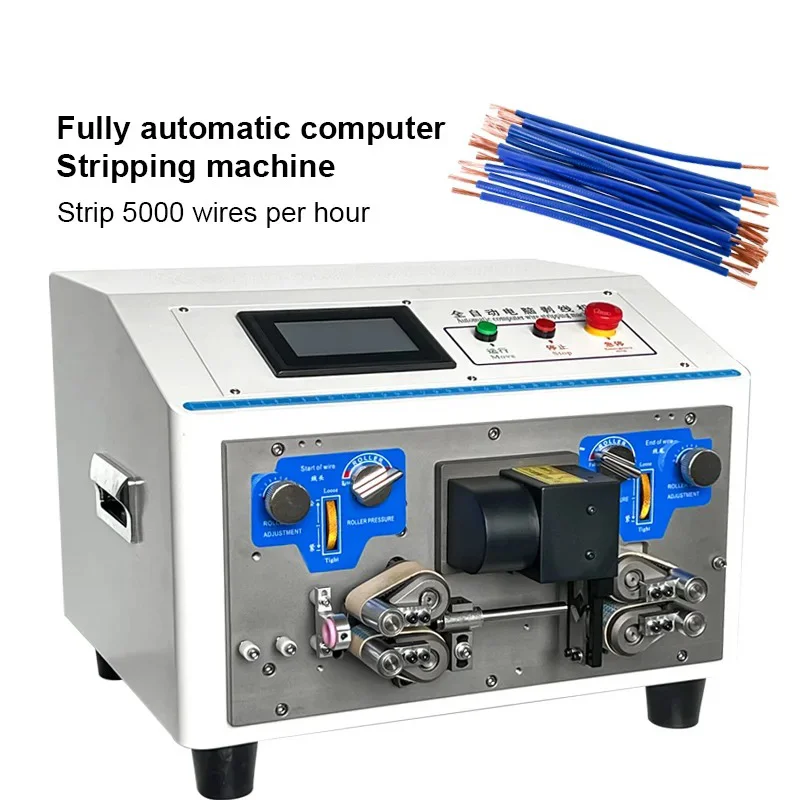 High precision 0.1-6mm Automatic Computerized Wire Stripping Machine Wire, Full-Automatic Cutting And Stripping Machine
High precision 0.1-6mm Automatic Computerized Wire Stripping Machine Wire, Full-Automatic Cutting And Stripping Machine