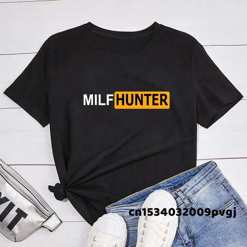 Футболка Pop Milf Hunter, забавная шутка, мужские футболки с короткими рукавами, креативный дизайн, мужские топы для взрослых, футболка Homme, повседневная уличная одежда
Футболка Pop Milf Hunter, забавная шутка, мужские футболки с короткими рукавами, креативный дизайн, мужские топы для взрослых, футболка Homme, повседневная уличная одежда