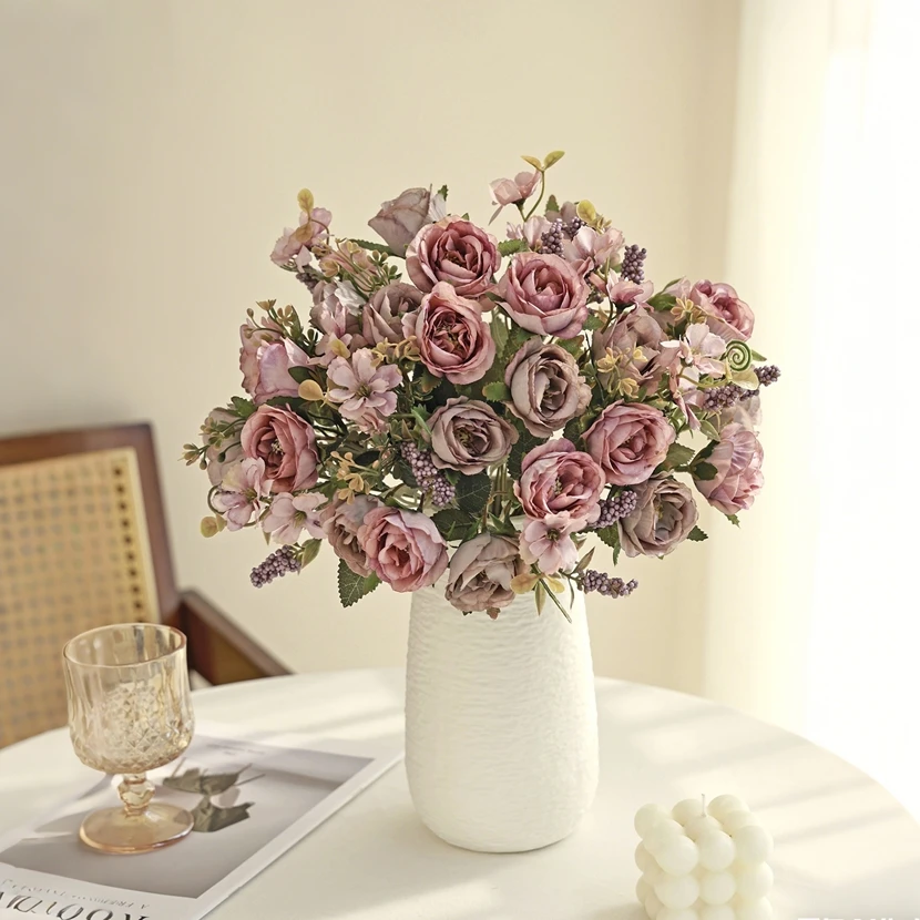 Artificial Flower Silk Holding Rose Valentine Wreath Wedding Brial Bouquet Home Room Arrangement Vase Decora Outdoor Gift Garden
Artificial Flower Silk Holding Rose Valentine Wreath Wedding Brial Bouquet Home Room Arrangement Vase Decora Outdoor Gift Garden