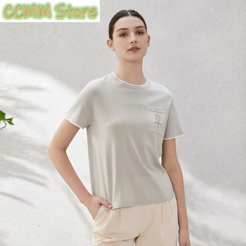High Quality bc Womens Clothing Merino Wool & Silk Ladies Summer Sweaters For Women tshirts t shirt
High Quality bc Womens Clothing Merino Wool & Silk Ladies Summer Sweaters For Women tshirts t shirt