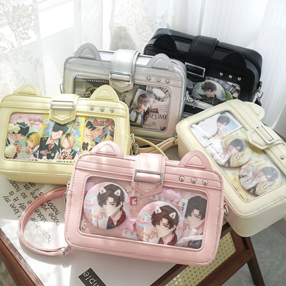Оригинальные сумки через плечо Itabag, прозрачные женские сумки Bolsos небольшой вместимости, японские сумки-тоут для отдыха и отдыха
Оригинальные сумки через плечо Itabag, прозрачные женские сумки Bolsos небольшой вместимости, японские сумки-тоут для отдыха и отдыха