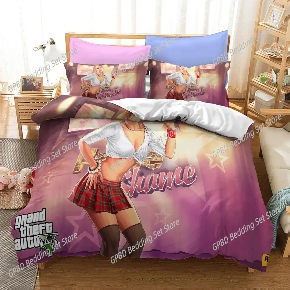 Game Grand Theft Auto V Bedding Set Boys Girls Twin Queen Size Duvet Cover Pillowcase Bed Kids Adult Home Textileextile
Game Grand Theft Auto V Bedding Set Boys Girls Twin Queen Size Duvet Cover Pillowcase Bed Kids Adult Home Textileextile